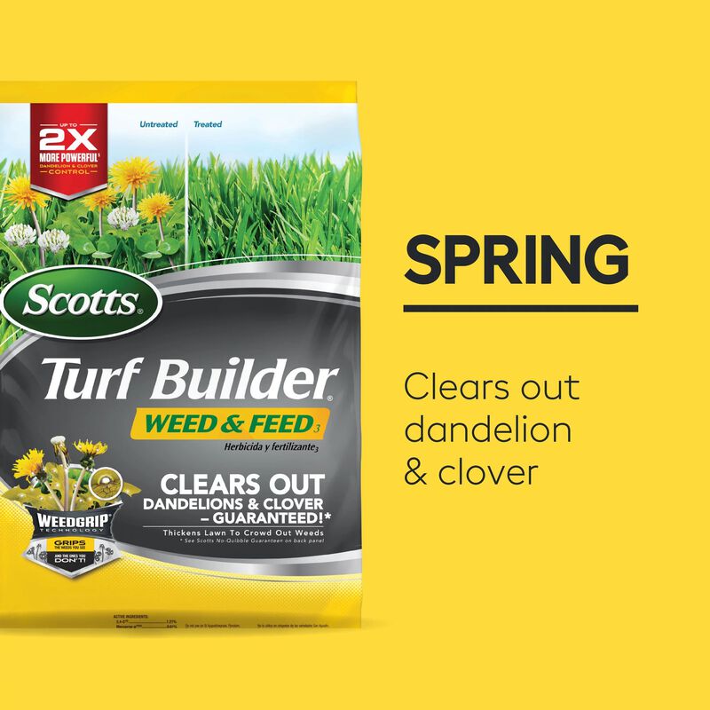 Scotts® Turf Builder® Halts Crabgrass Preventer, Weed & Feed5, SummerGuard and WinterGuard image number null