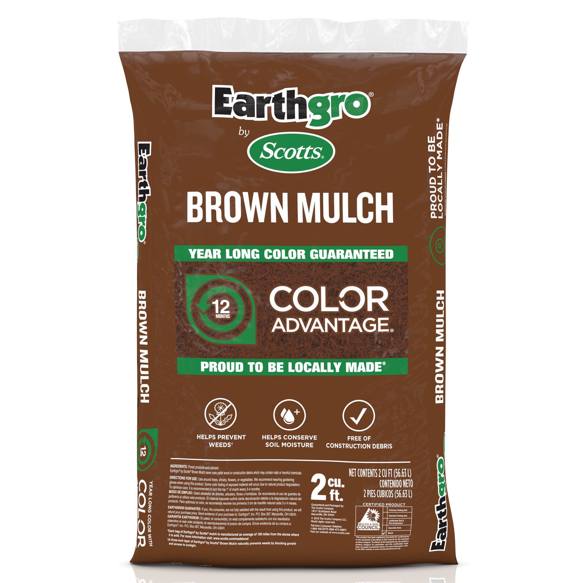 Image of Scotts Earthgro brown mulch Image 3