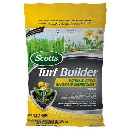 Scotts turf builder weed and hot sale feed