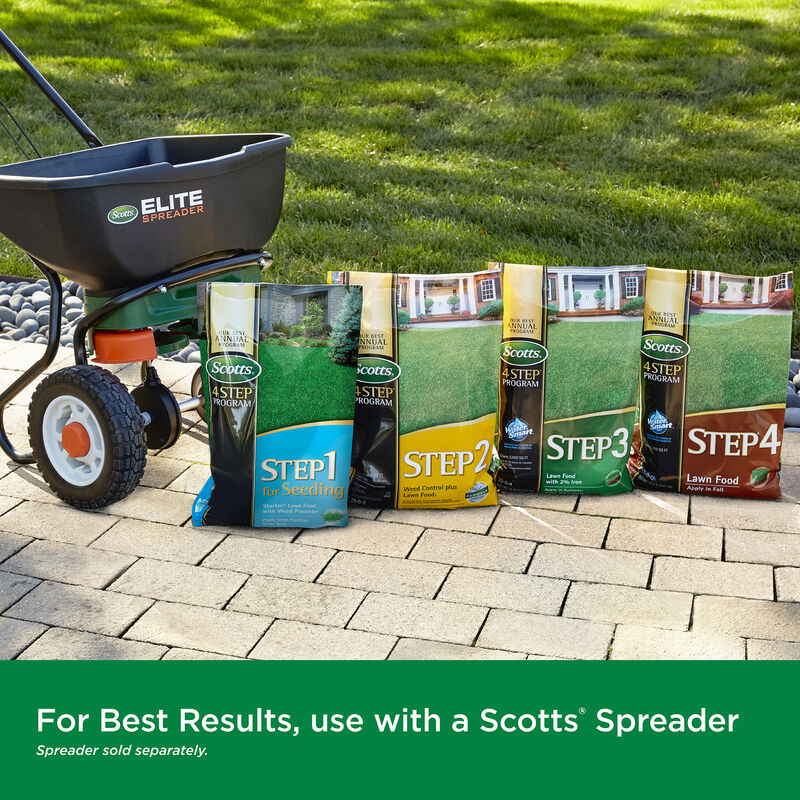 Scotts® STEP® 1 - For Seeding Starter® Lawn Food with Weed Preventer image number null