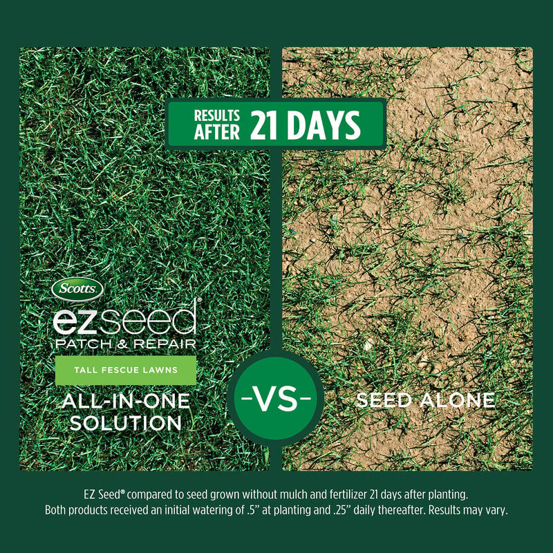 Scotts® Turf Builder® Thick'R Lawn® Tall Fescue Mix, 40 lbs. and Scotts® EZ Seed® Patch & Repair Tall Fescue Lawns, 10 lbs. Bundle image number null