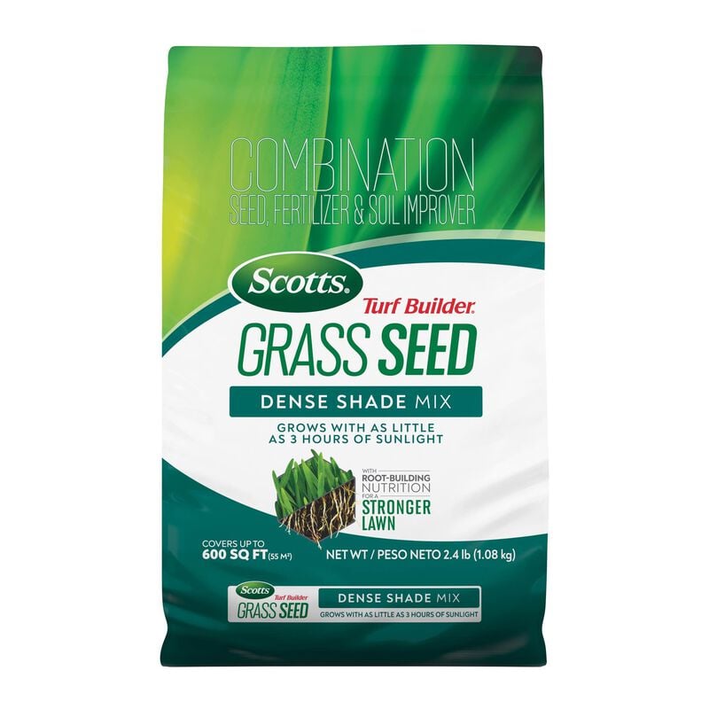 Scotts Turf Builder Grass Seed Dense Shade Mix, 3 lb. Scotts Turf Builder Grass Seed Dense Shade Mix, 3 lb.