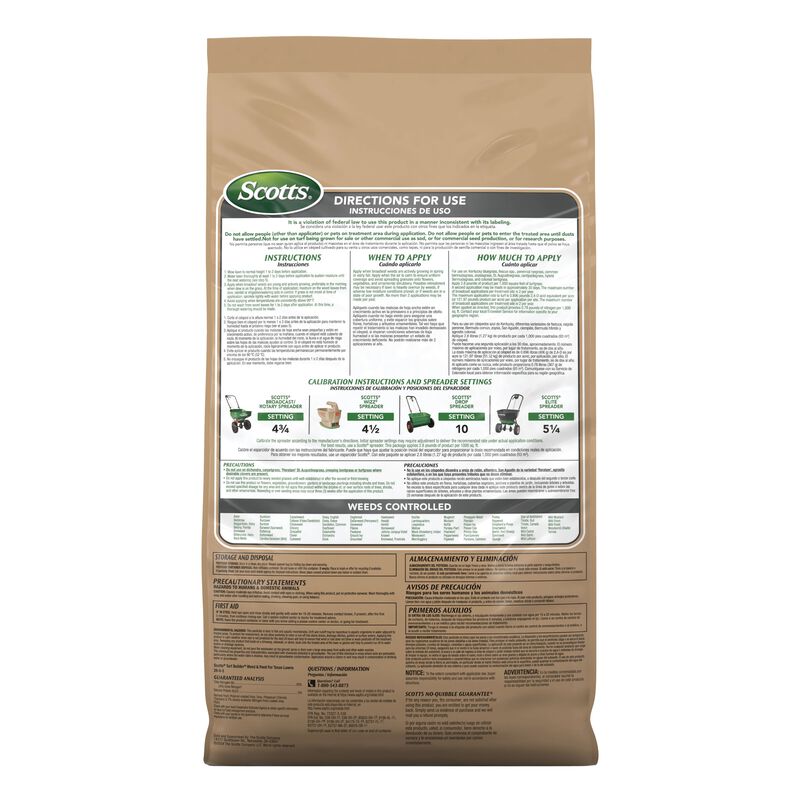 Scotts® Turf Builder® Weed & Feed for Texas Lawns image number null