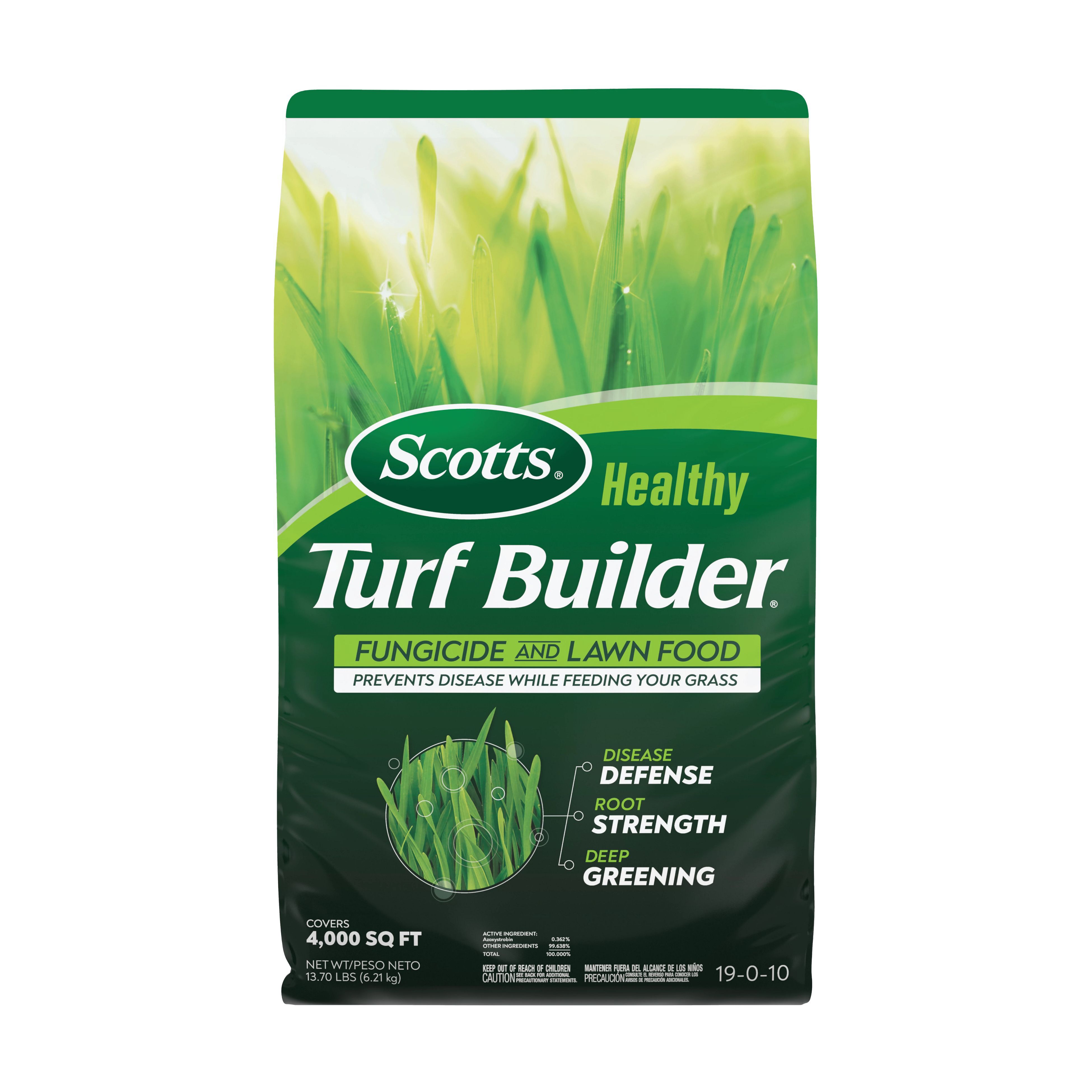 Scotts Healthy Turf Builder Fungicide and Lawn Food