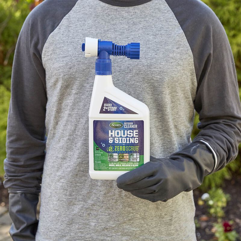 Scotts® Outdoor Cleaner House & Siding with ZeroScrub™ Technology, Ready-to-Spray image number null