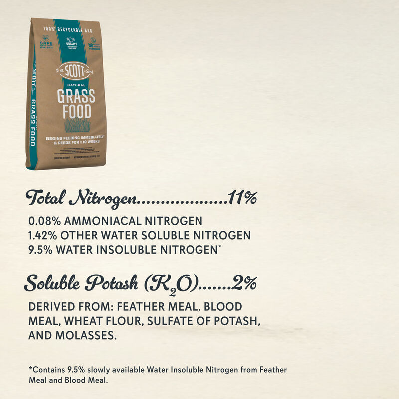 O.M. Scott & Sons™ Natural Grass Food image number null