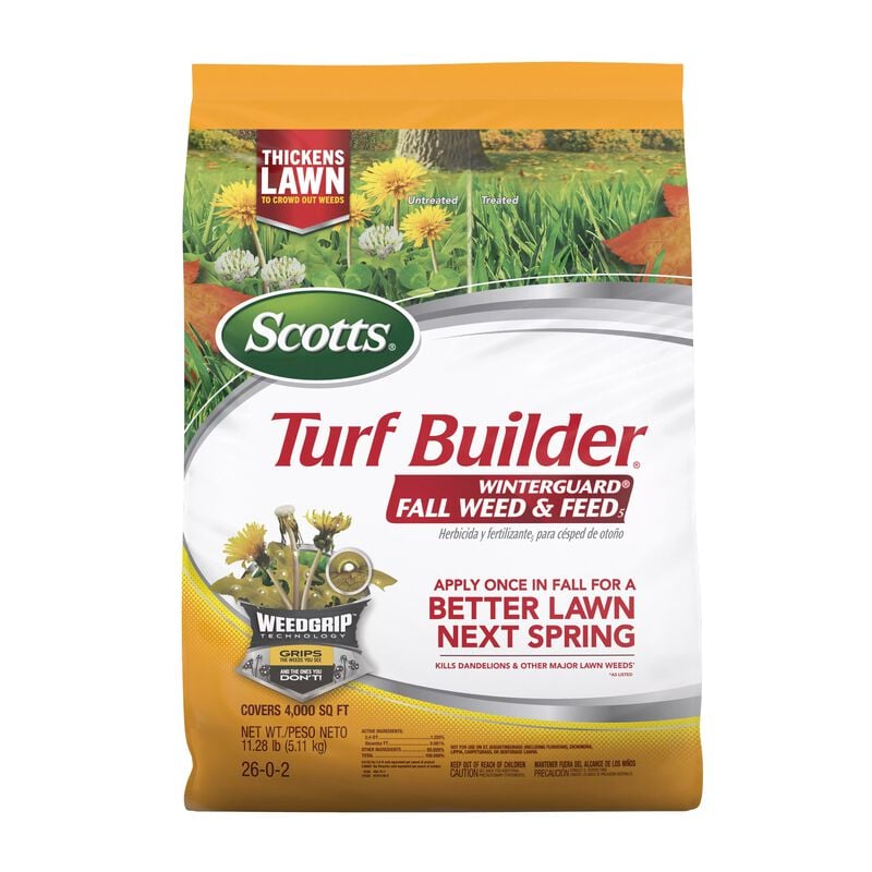 Scotts® Turf Builder® WinterGuard® Fall Weed & Feed₅ image number null
