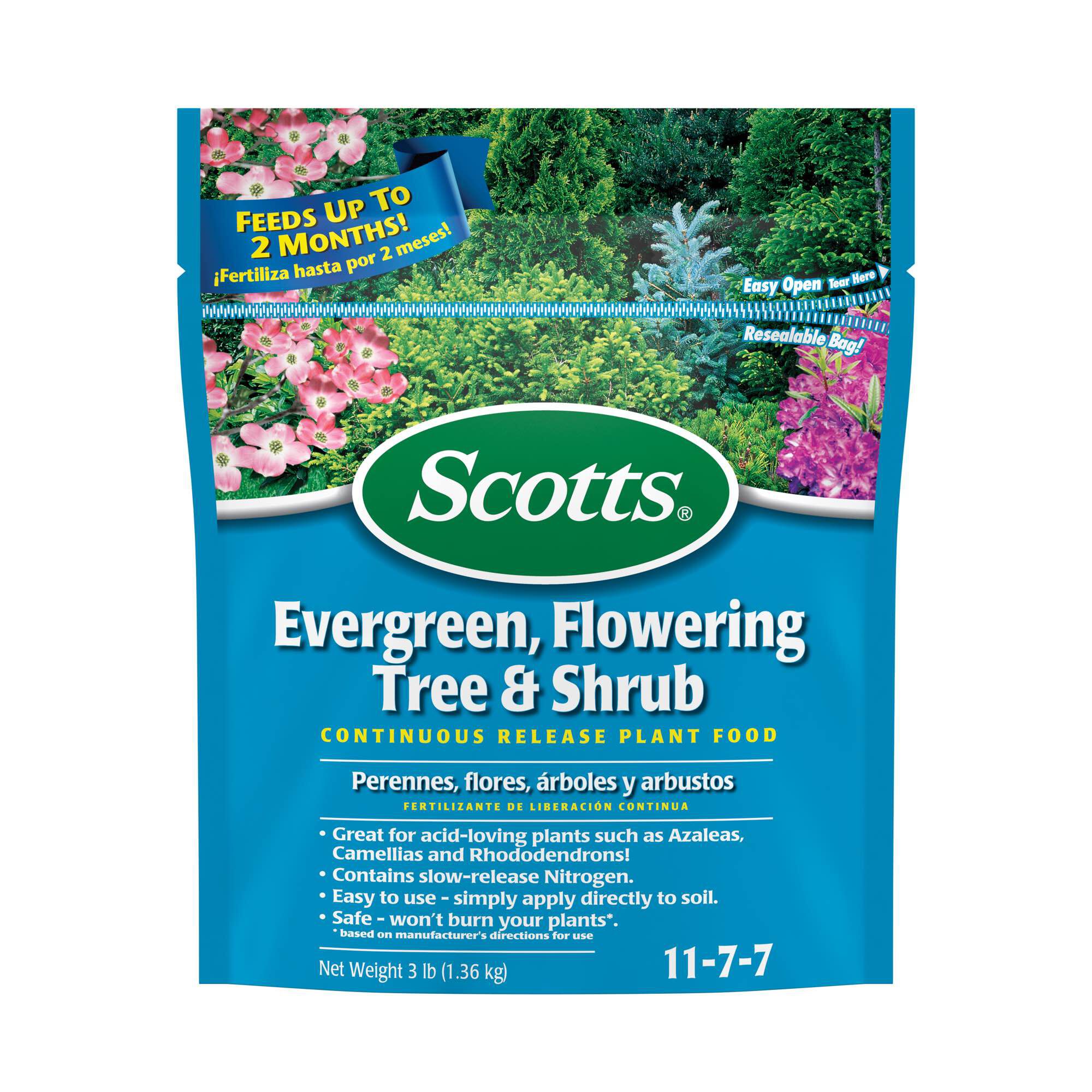 Tree and shrub fertilizer top