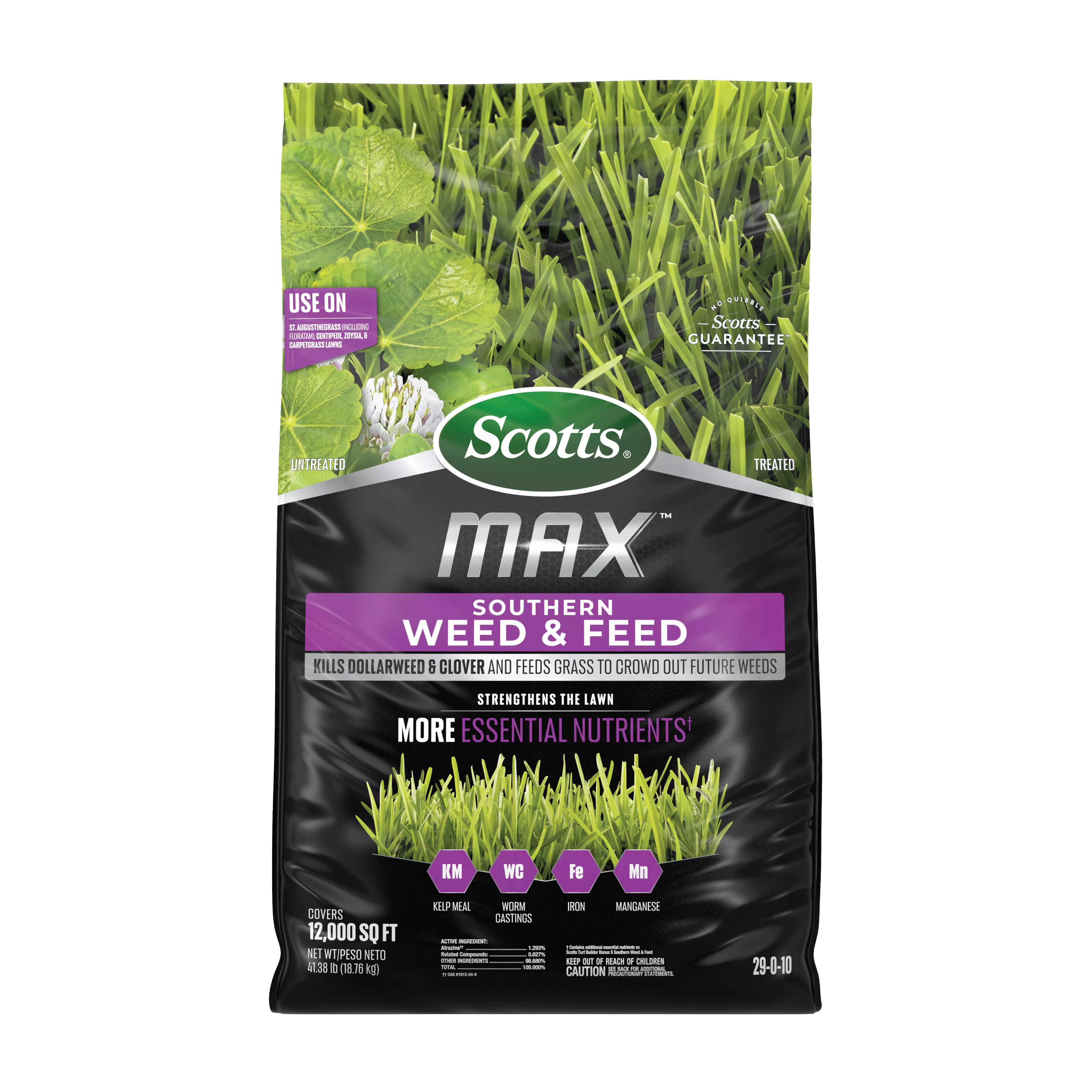 Scotts MAX Southern Weed Feed Scotts