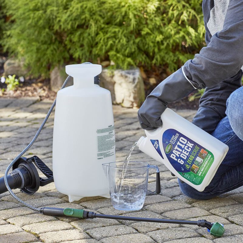 Scotts Outdoor Cleaner Patio & Deck with ZeroScrub Technology Concentrate |  Scotts
