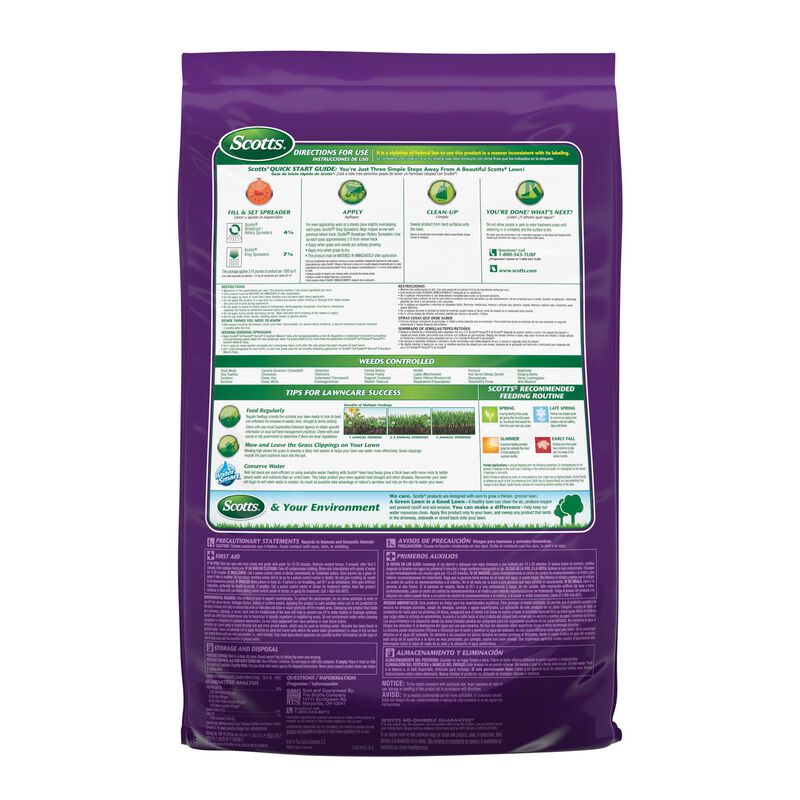 Scotts Turf Builder Bonus S Southern Weed Feed2 Scotts