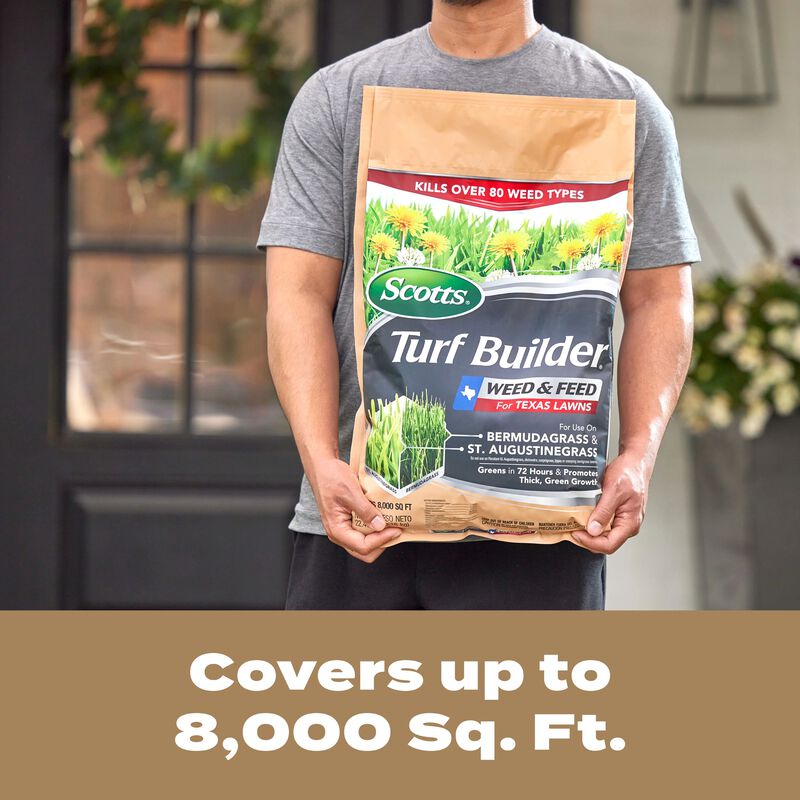 Scotts® Turf Builder® Weed & Feed for Texas Lawns image number null