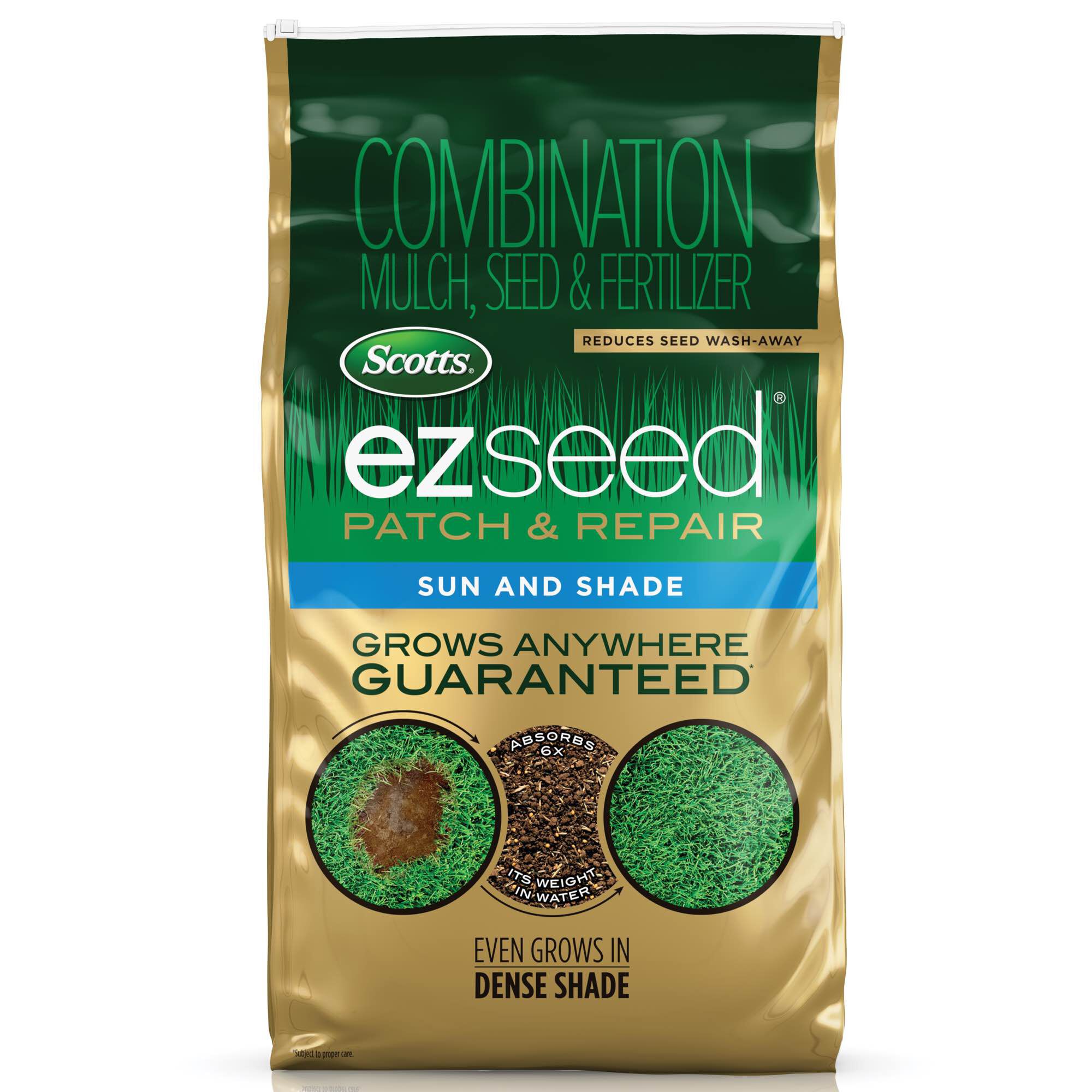 Scotts Turf Builder Thick R Lawn 12lb. and EZ Seed Patch Repair