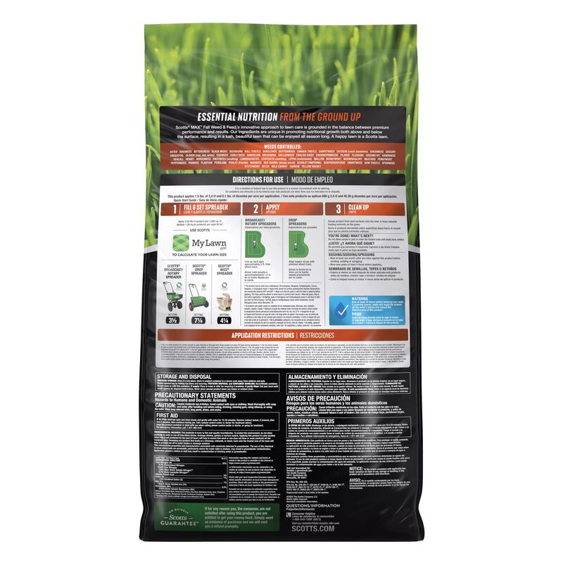 Scotts® MAX™ Fall Weed & FeedI image number null