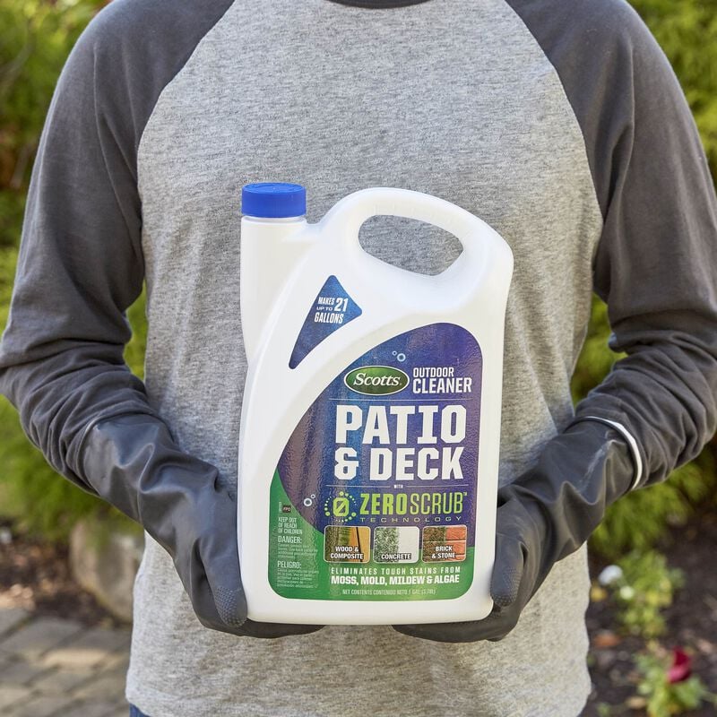 Scotts® Outdoor Cleaner Patio & Deck with ZeroScrub™ Technology Concentrate image number null