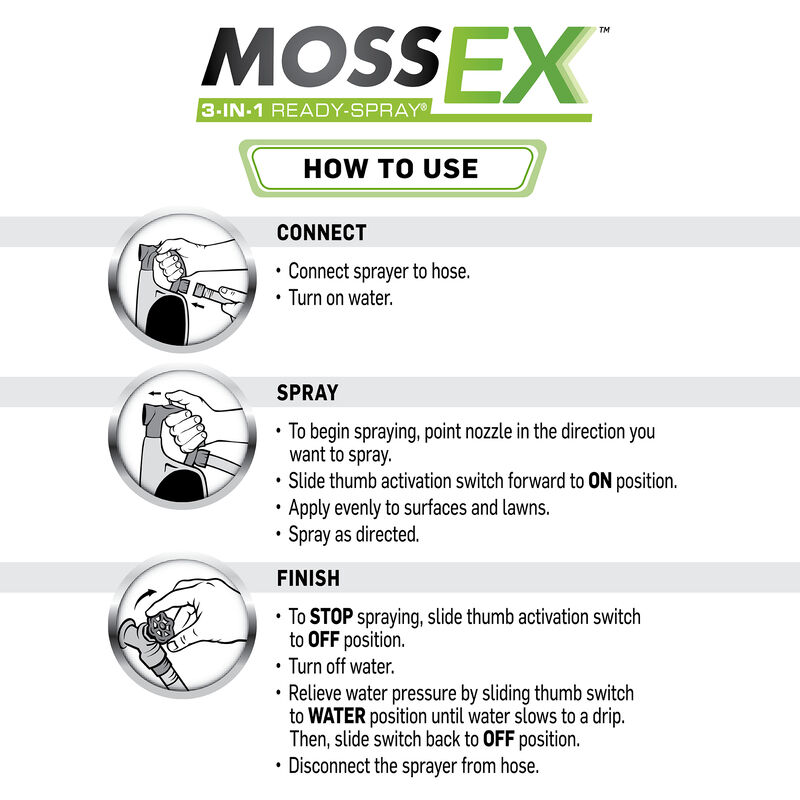 Scotts® MossEx™ 3-in-1 Ready-Spray® image number null