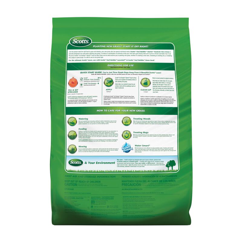 Scotts® Turf Builder® Starter® Food for New Grass image number null