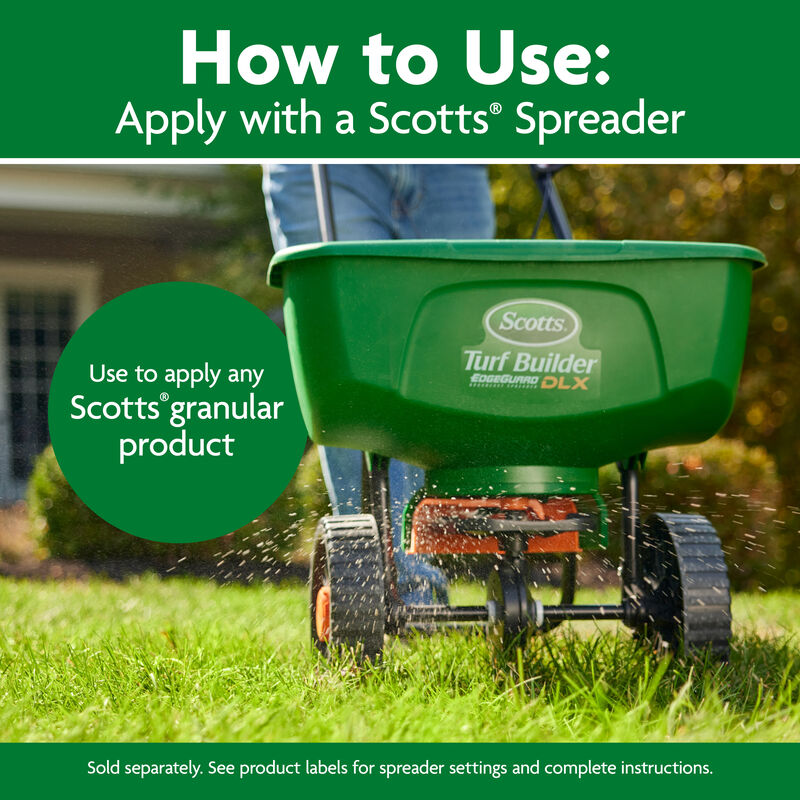 Scotts® Grass Seed Drought Tolerant Mix and Turf Builder® Triple Action Built for Seeding image number null