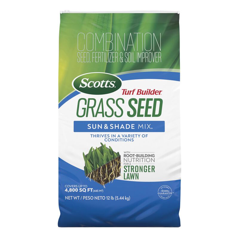 Scotts® Turf Builder® Grass Seed Sun & Shade Mix® image number null