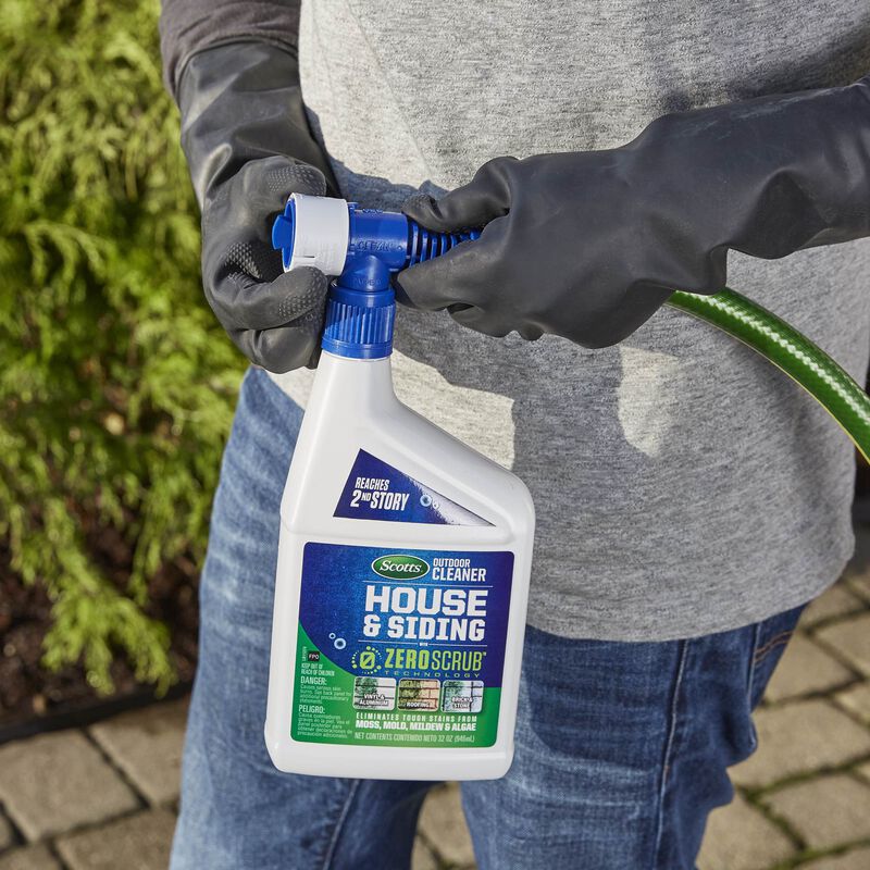 Scotts Outdoor Cleaner House & Siding with ZeroScrub Technology,  Ready-to-Spray