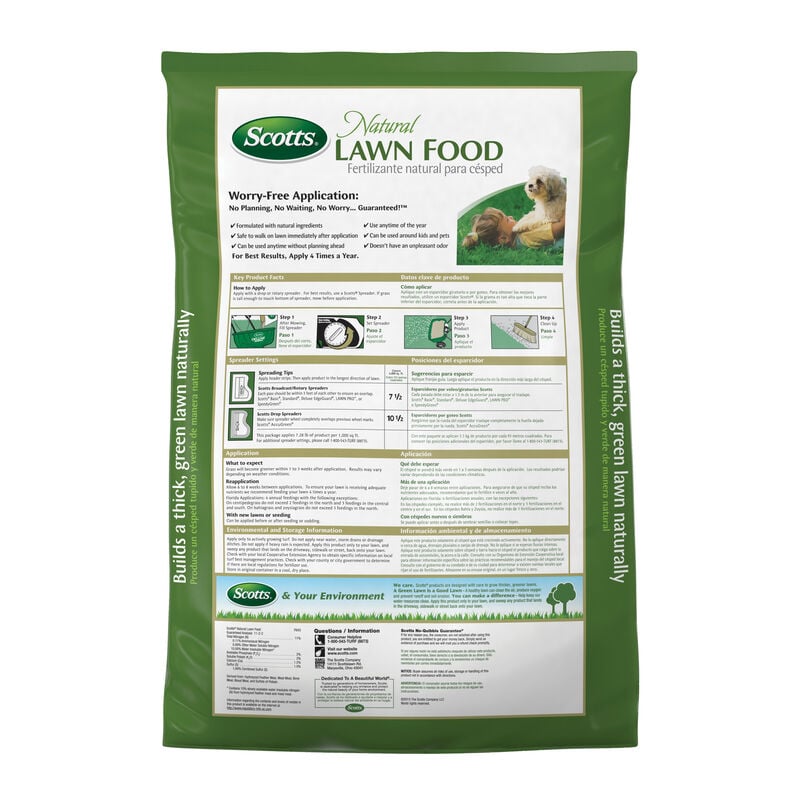 Scotts® Natural Lawn Food image number null