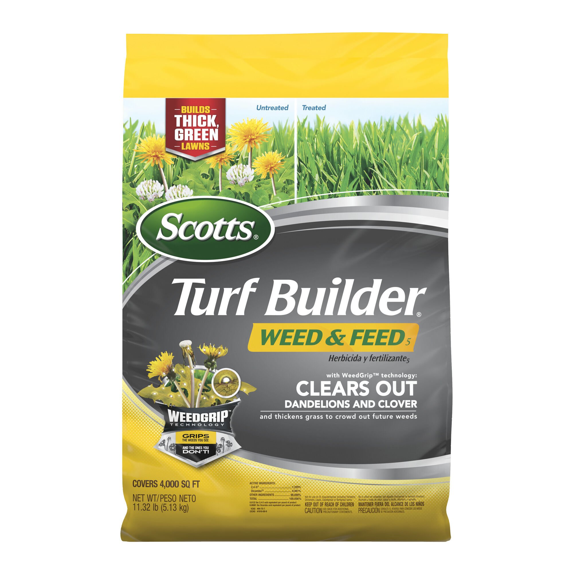 Image of Scotts Turf Builder Weed & Feed 3 in 1
