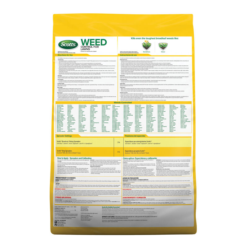 Scotts® Weed Control for Lawns image number null