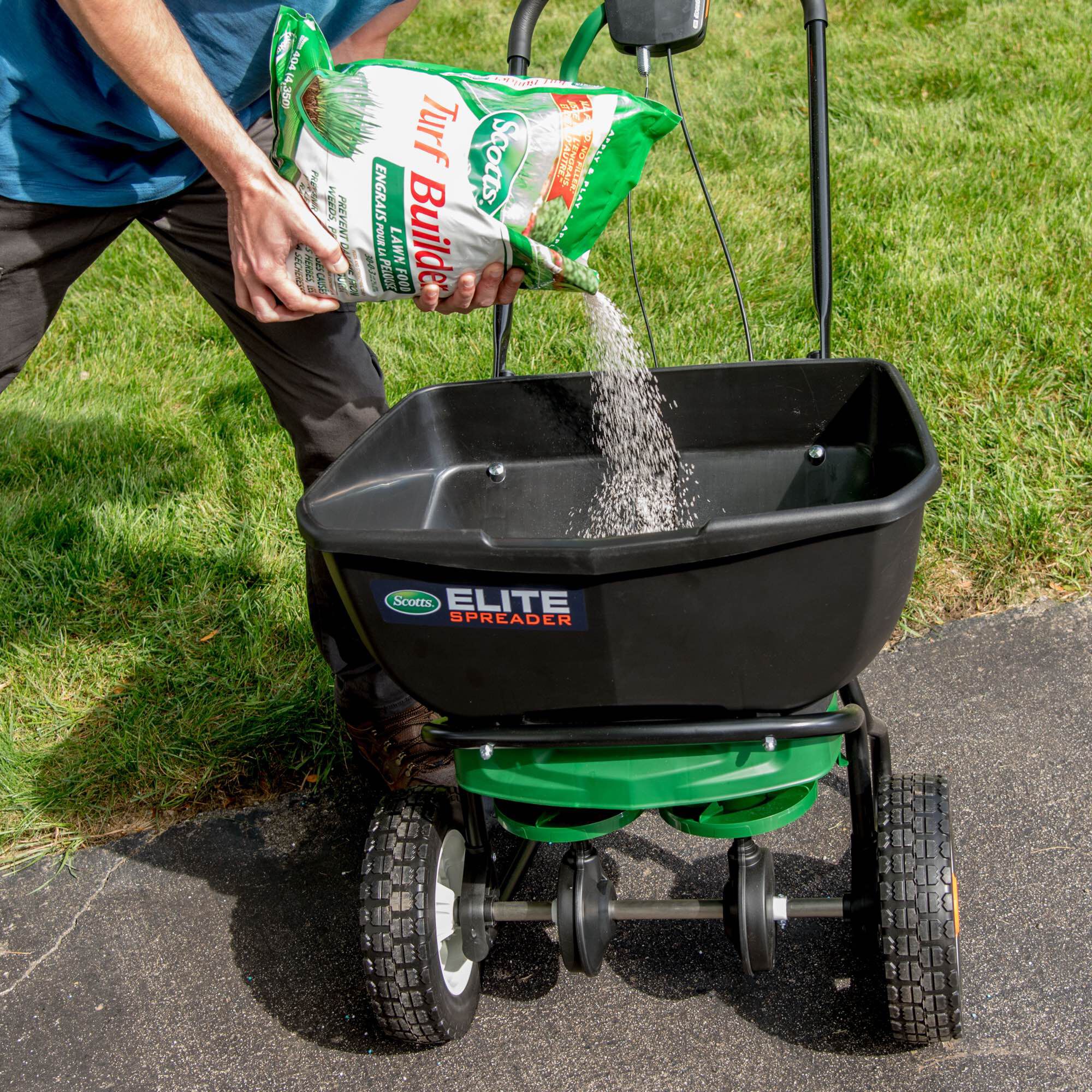 Scotts sales elite spreader