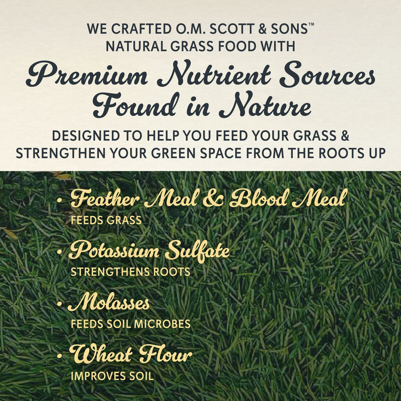 O.M. Scott & Sons™ Natural Grass Food image number null