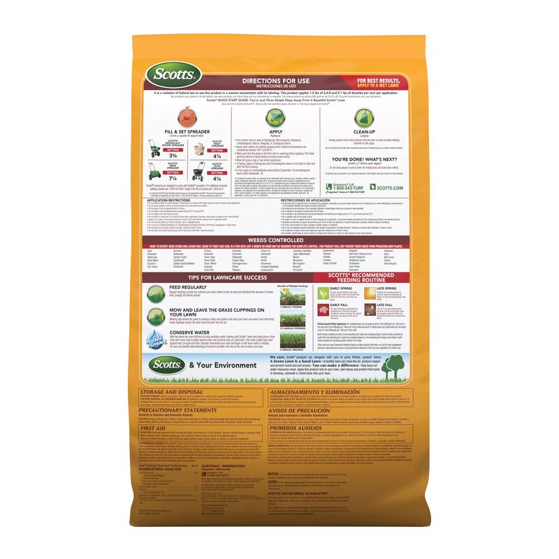 Scotts® Turf Builder® WinterGuard® Fall Weed & Feed₅ image number null