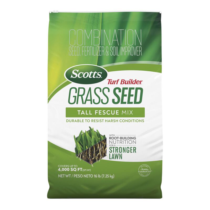 Scotts turf builder grass seed tall fescue mix scotts