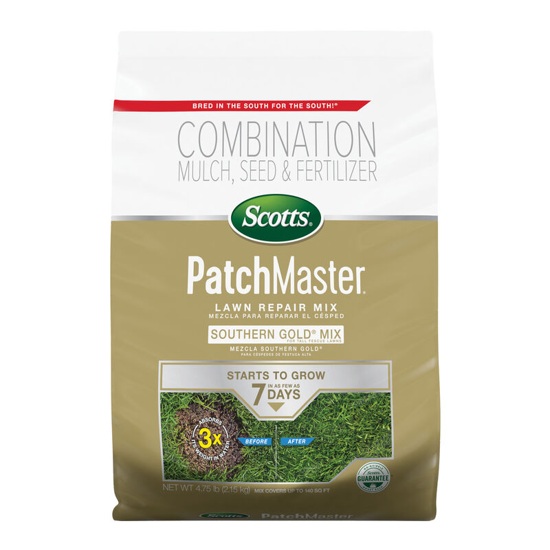 Scotts® PatchMaster® Lawn Repair Mix Southern Gold® Mix for Tall Fescue Lawns image number null