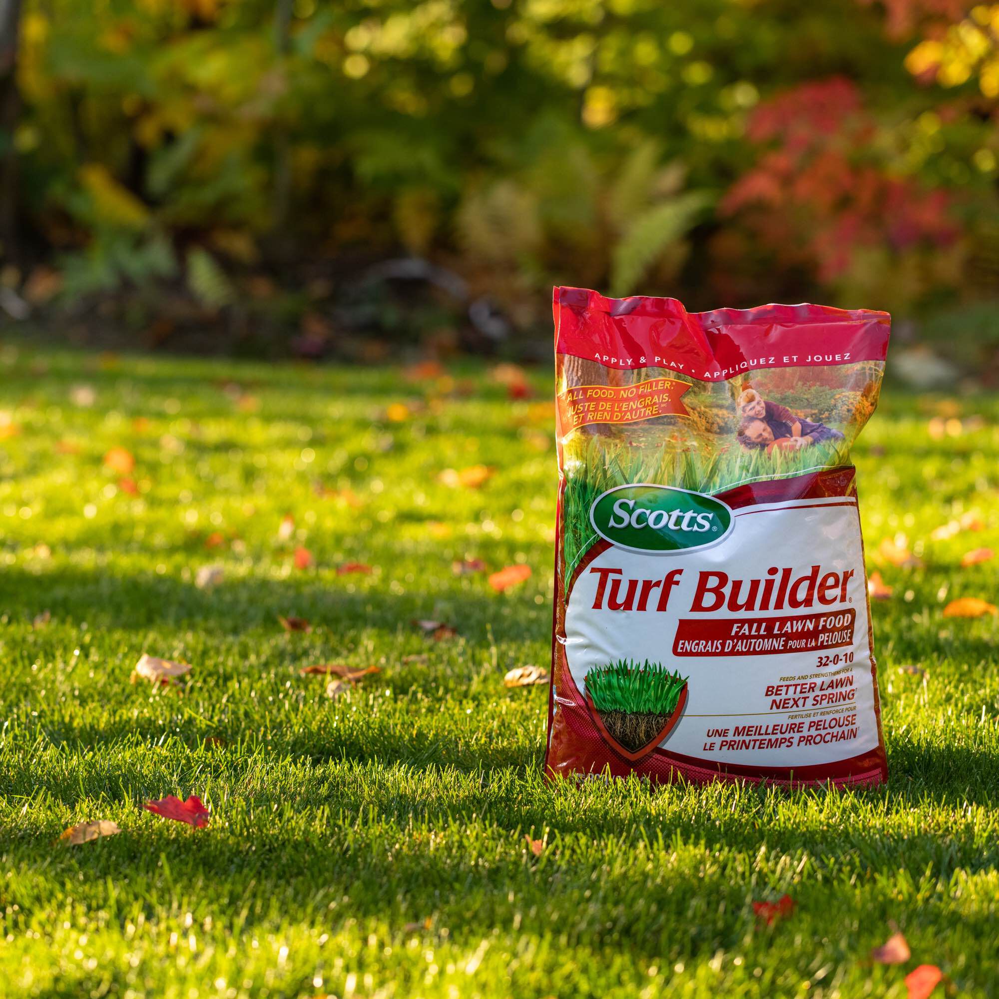 Fall fertilizer hot sale scotts