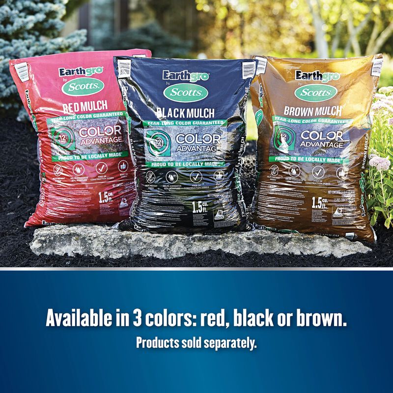 Earthgro® by Scotts® 2 cu. ft. Bagged Brown Wood Mulch image number null