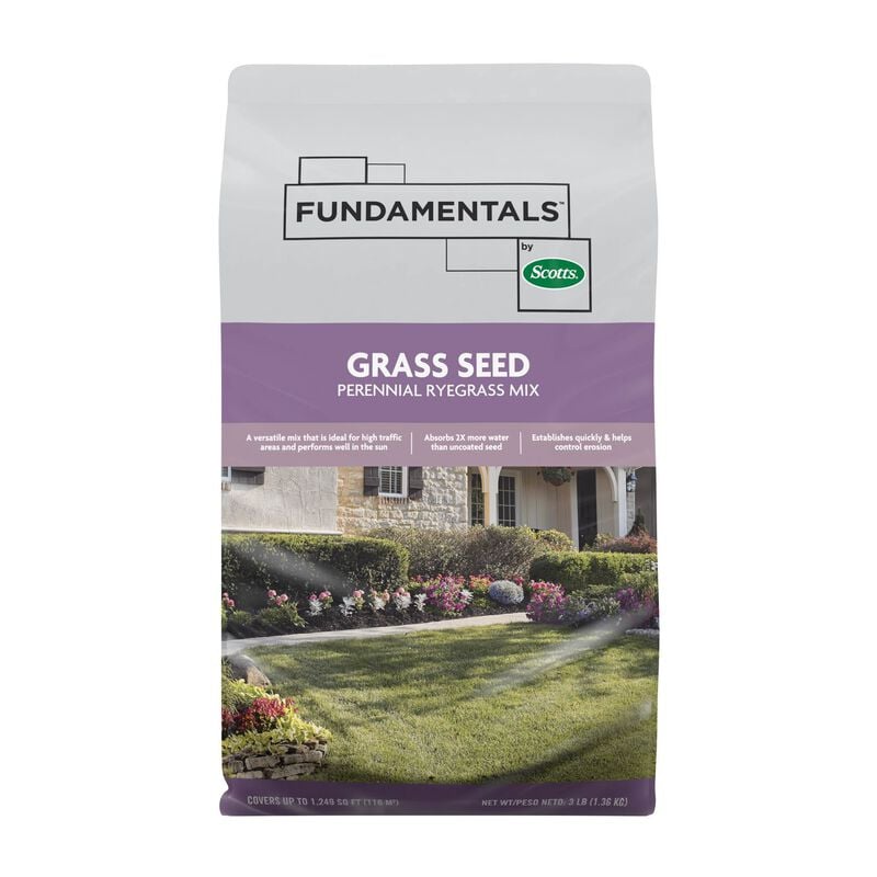 Fundamentals™ by Scotts® Grass Seed Perennial Ryegrass Mix image number null