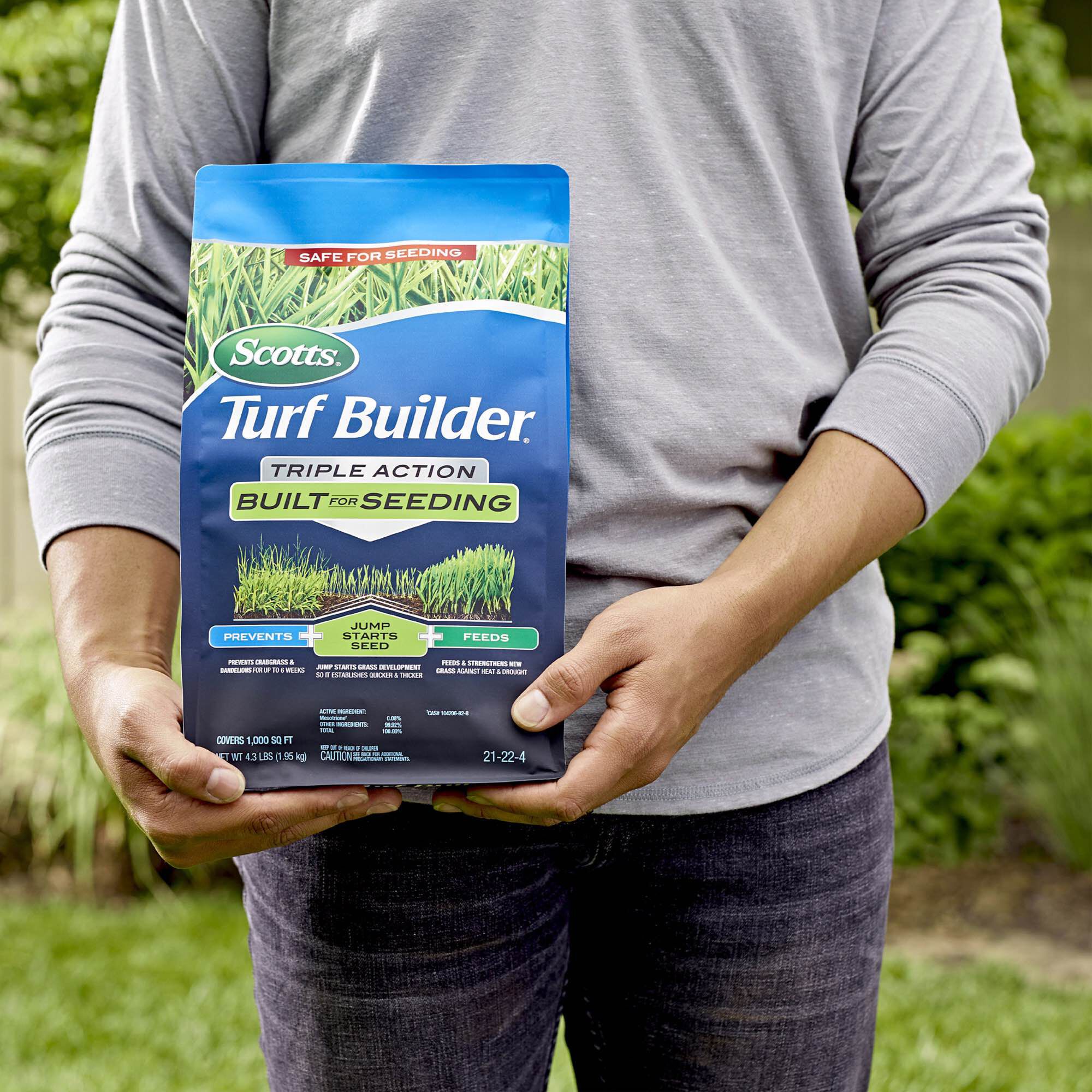 Scotts triple store action turf builder
