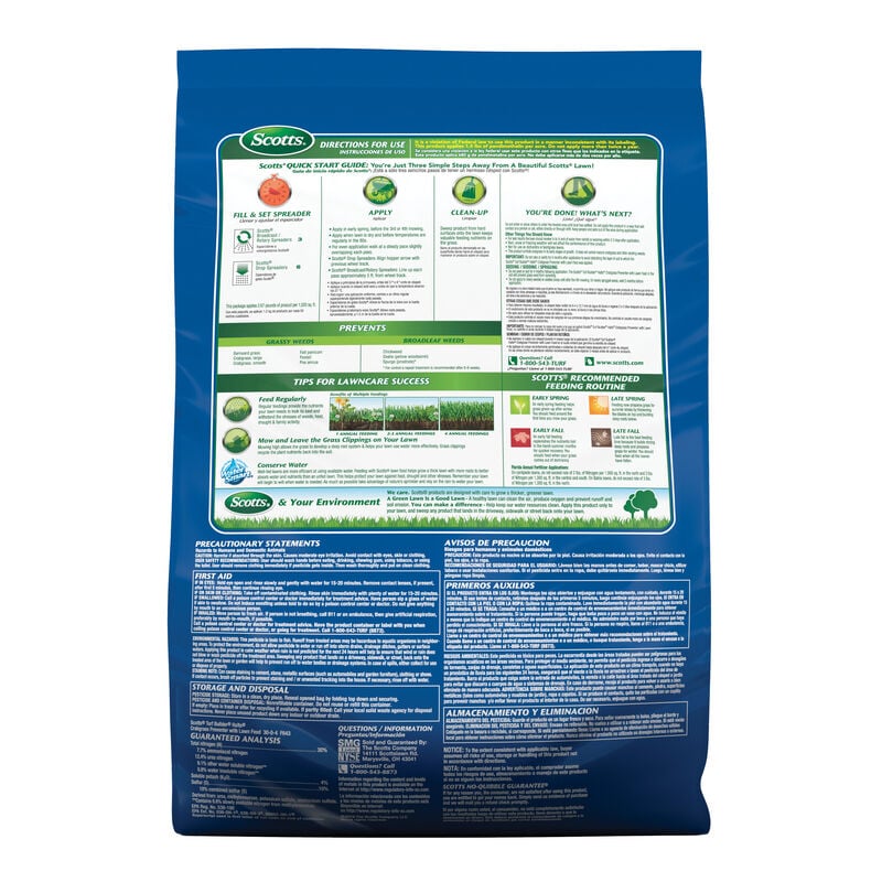 Scotts® Turf Builder® Halts® Crabgrass Preventer with Lawn Food image number null