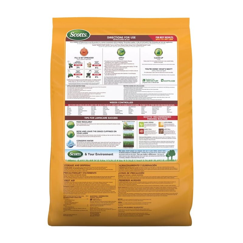 Scotts® Turf Builder® WinterGuard® Fall Weed & Feed₅ image number null