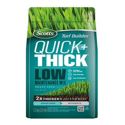 Scotts® Turf Builder® Quick + Thick™ Low Maintenance Mix Grass Seed