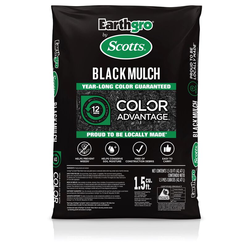 Earthgro® by Scotts® Black Mulch image number null