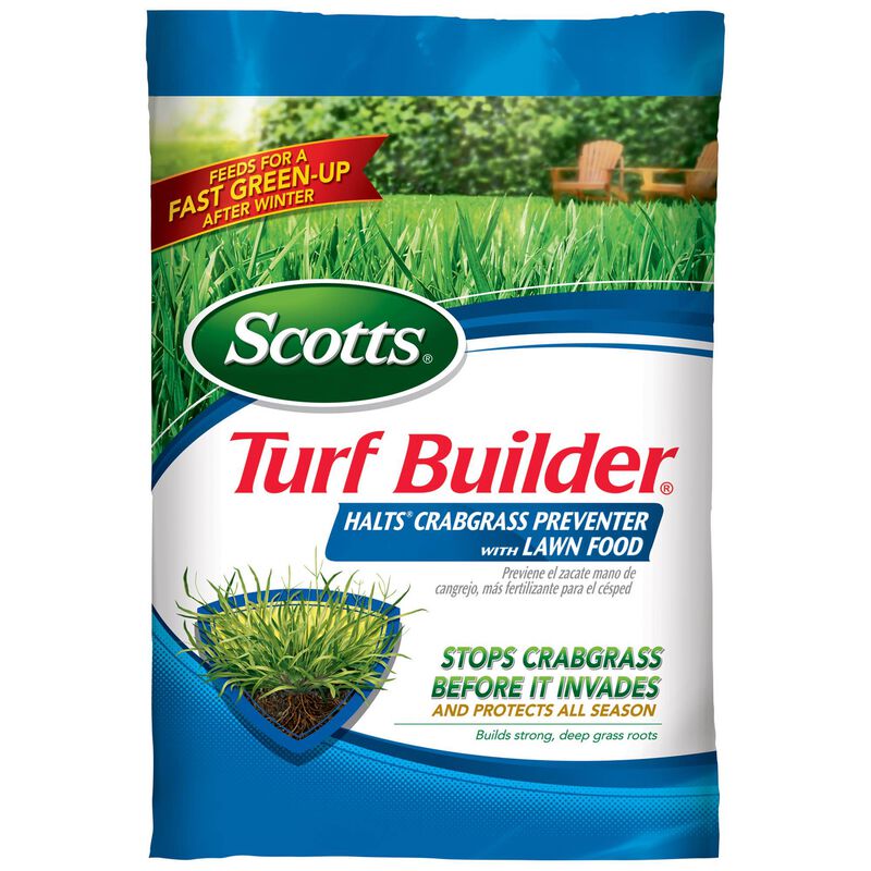 Scotts Turf Builder Halts Crabgrass Preventer with Lawn Food | Scotts