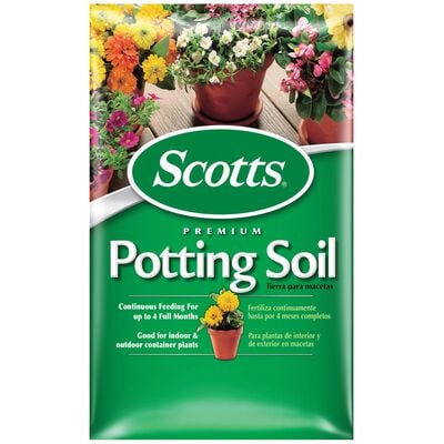 Scotts® Premium Potting Soil with Fertilizer
