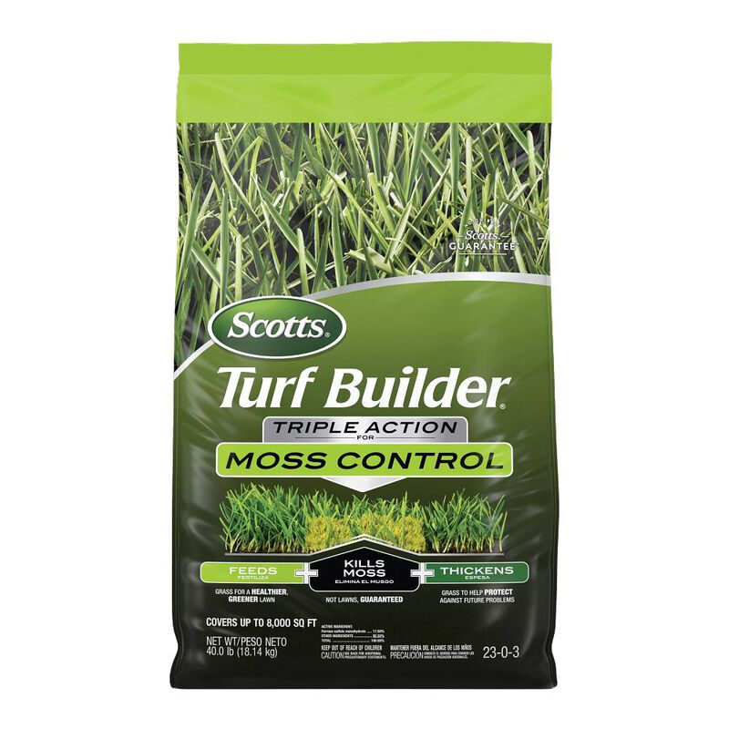Scotts® Turf Builder® Triple Action for Moss Control image number null