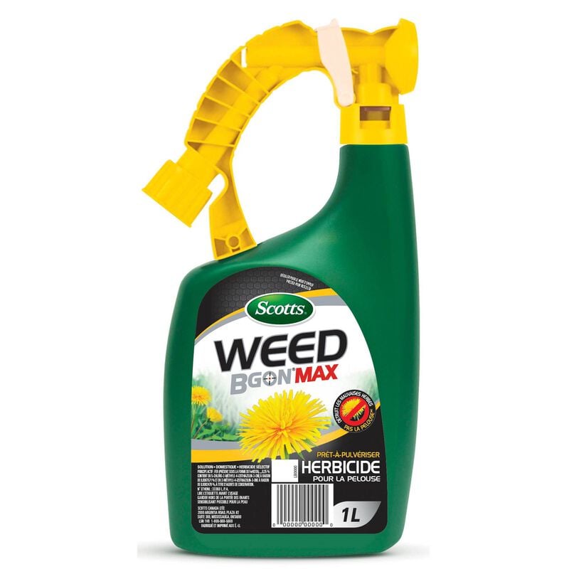 Scotts® Weed B Gon® MAX Herbicide pour la pelouse prêt à pulvériser image number null