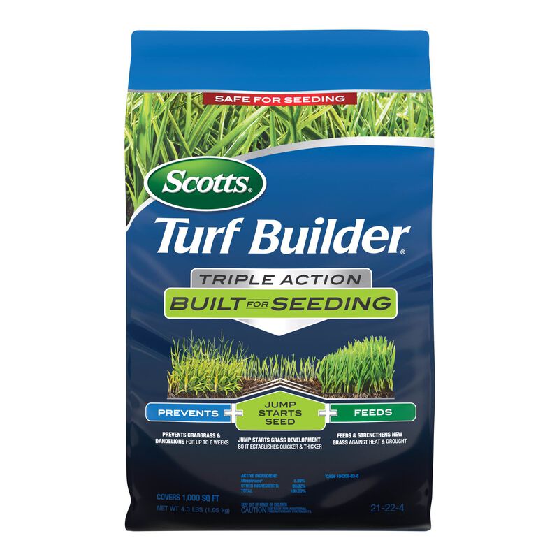 Scotts Turf Builder Triple Action Built For Seeding | Scotts