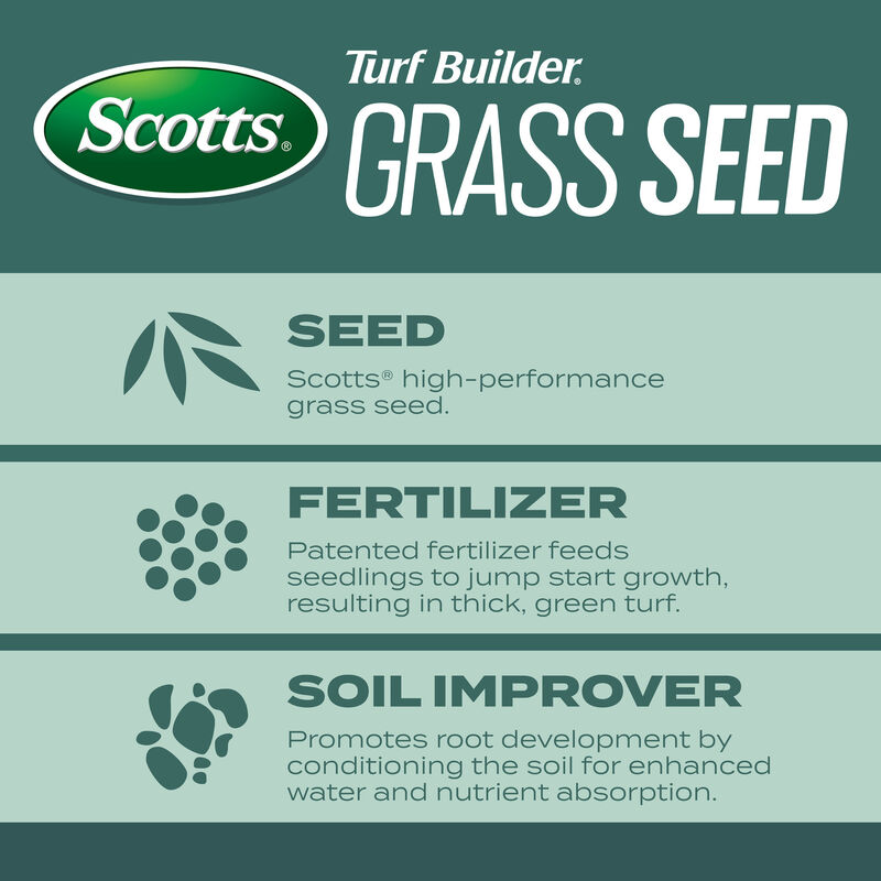 Scotts® Turf Builder® Grass Seed Dense Shade Mix image number null