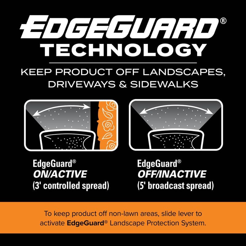 Scotts® Turf Builder® EdgeGuard® DLX Broadcast Spreader image number null