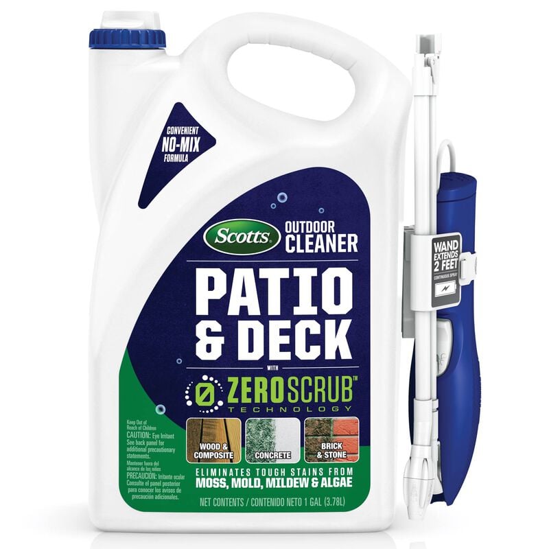 Scotts® Outdoor Cleaner Patio & Deck With ZeroScrub™ Technology and Extended-Reach Wand image number null