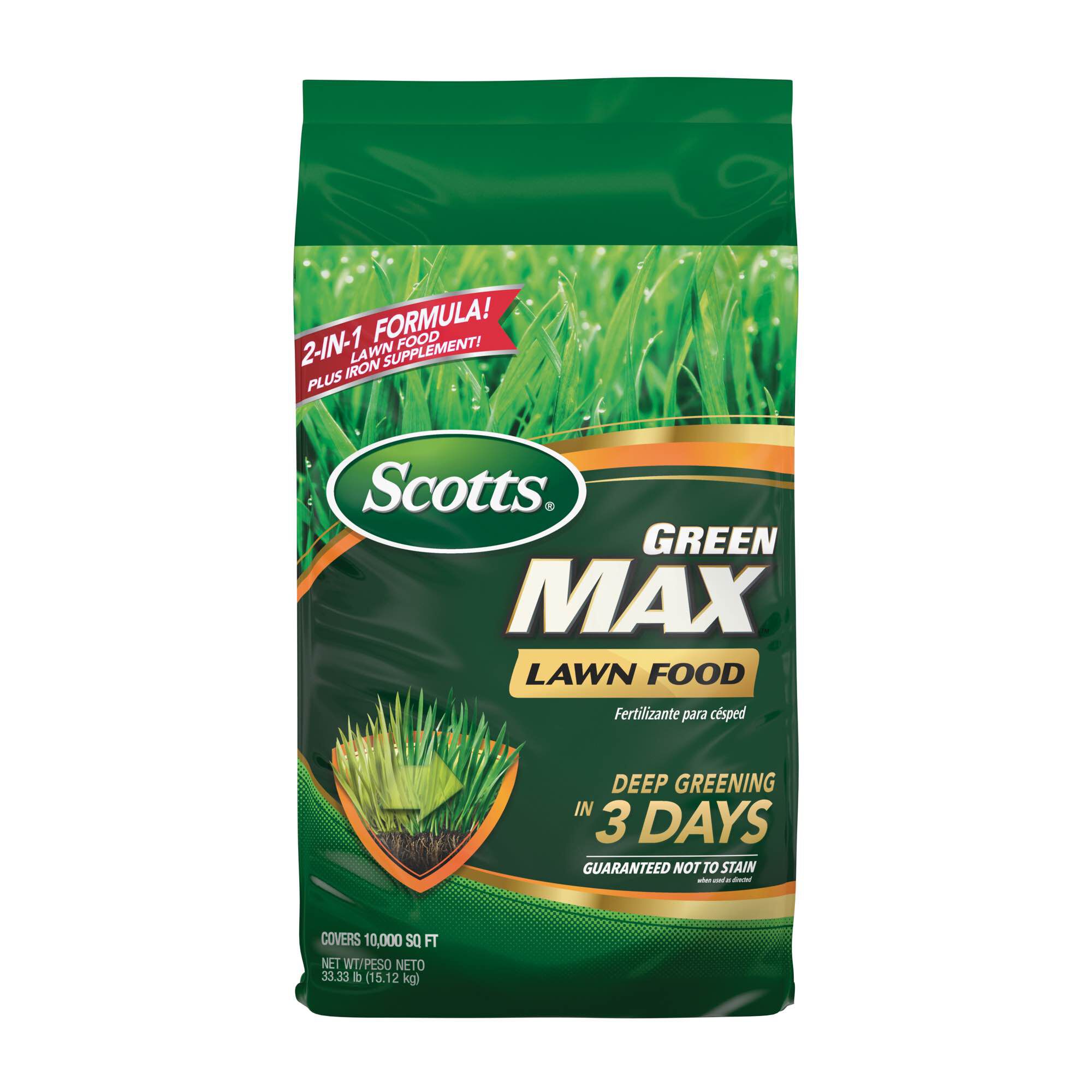 Scotts green outlet max fertilizer