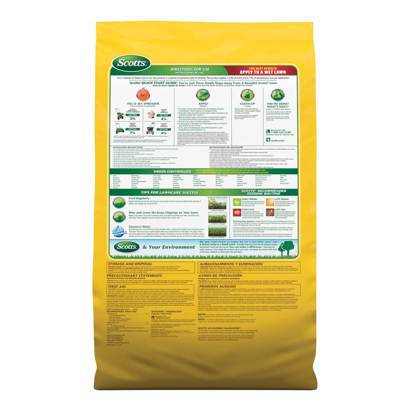 Scotts Turf Builder Weed & Feed5 | Scotts